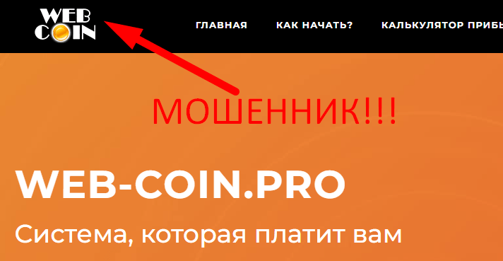 Web-coin.pro обзор и отзывы о проекте