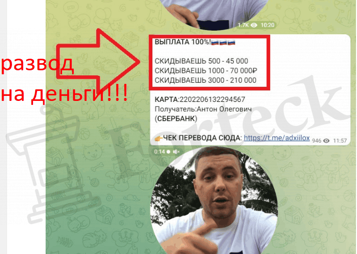 Инвестиционный компас (t.me/invest_compass) правда о канале мошенников!